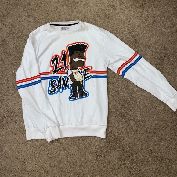 savage sweatshirt supreme